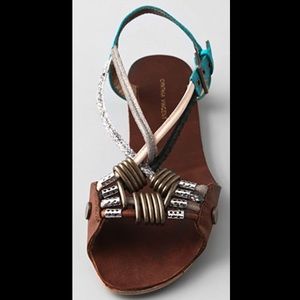 Cynthia Vincent Leather Daphne Sandals